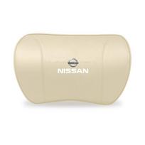 Atminties putplasčio automobilio sėdynės galvos atrama/kaklo juosmens apsauginė pagalvėlė, skirta Nissan Sylphy N7 Teana Qashqai Note J10 J11 Navara Juke Tiida beige