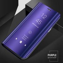 S20FE Case Smart Mirror Leather Flip Cover For Samsung Galaxy S 20 Faith S20 FE 4G 5G Magnetic Stand Book Coque S20 Fan Endition S20 FE 4G or 5G blue