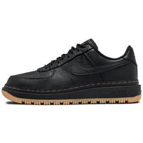 Nike Air Force 1 Luxe 'Juoda Guma' (Unisex) Juodi / Juodi / Smėlio / Guminės geltonos riedlenčių batai DB4109 001 44.0 black