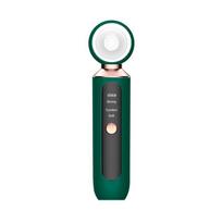 Electric Blackhead Remover with Visual Magnifying Glass for Deep Pore Cleansing žalia