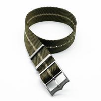 20mm 22mm Karinė Taktinė Laikrodžio Apyrankė Tudor Black Bay Seiko 5 Laikrodžiams Armijos Žalios Spalvos Nailoninė Juosta Patvari Sportinė Apyrankė Vyrams 22mm gray