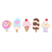 5pcs Miniature Dollhouse Adorable Resin Milkshake Juice Candy Sugar ice Cream Pretend Enjoy Food designed for Pretend Enjoy Kitchen Decor Playthings white