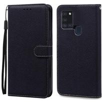 A21S dėklas Samsung Galaxy A21S dėklas Piniginė Odinis atverčiamas dėklas Samsung A21S dėklas A 21s A217F Minkštas silikoninis dangtelis Fundas For Samsung A21S