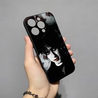 Vintage Rock Band The Cure Phone Case For IPhone 17 Pro Max 16 15 14 Pro Max 13 11 X Xs Xr 8 7Plus Silicone Cover iPhone 12 Pro beige