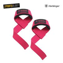 Harbinger Padded Cotton Lifting Straps rožinė