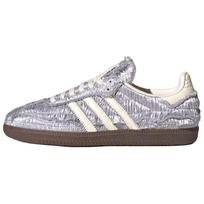 adidas x Caroline Hu Samba OG 'Satin Silver Metallic' Men's JP9283 EU 38 gray
