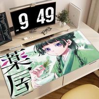 Vaistininko dienoraščiai Anime Žaidėjas Kompiuteris HD Pelės kilimėlis XXL Pelės kilimėlis Natūrali guma Neslystantis kilimėlis XXL Stalo kilimėlis Stalo reikmenys 800x400x2mm white