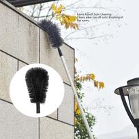 High Efficiency Roofing Cleaning Brush Adjustable Rain Gutter Cleaner  Roofing Cleaning gray