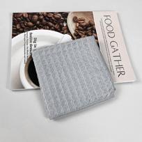 5pcs Barista Coffee Machine Towel Super Absorbent Lint Free Scratch Free Kitchen Bar Cleaning Cloth 5pcs šviesiai pilka spalva