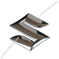 Front Head Hood For SUZUKI Swift Dzire Alto Landy Splash Wagon R SX4 Spacia DZIRE Logo Badge Car Front Grille Rear Trunk gray