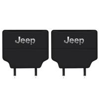 2 vnt. automobilio sėdynės apsauga nuo spyrių, apsauginis užvalkalas, automobilių priedai Jeep Grand Cherokee Wrangler JK Gladiator Compass Renegade gray