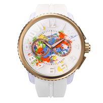 Gulliver Splash 10 ATM Water Mineral White [TENDENCE] Watch, Quartz, Resistant, Glass, Dial, TY046034, Men's [Authentic] balta
