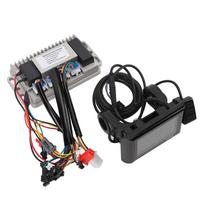 Motor Brushless Controller 36V 48V 60V 750W 33A Electric Bike LCD Display Panel Brushless Motor Speed Controller Kit black