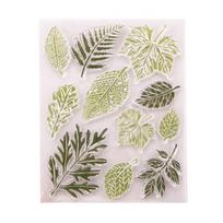 For Fun Retro Transparent Silicone Stamps Seal Ledger Stamp for Scrapbooking DIY Decor Rubber Stamp Card Making Craft Supplies beige