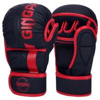 Professional MMA Boxing Gloves Half Finger Sandbag Karate Muay Thai Training Gloves PU Adult Kids Thickened Boxing Equipment L