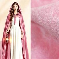 Apsiaustas su gobtuvu iš aksomo, vienspalvis, ilgas apsiaustas, Helovino, Cosplay, burtininko, gotikos vakarėlio kostiumas suaugusiems ir vaikams Pink 150CM white