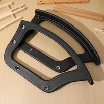 Universal Chair Armrest Rings 2pcs for Office Gaming Desk Chairs Fixing Hardware Replacement Parts Handrail Connectors
