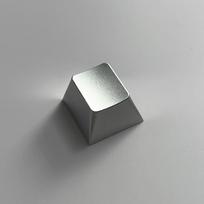 Uncarved Metal Keycaps custom Single Keycaps R1/R2/R3/R4 Cherry Profile 1.25U 1.5U Keycaps for Mechanical Keyboards Gifts gray