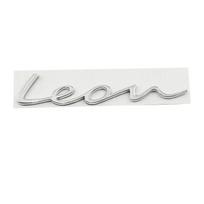 Automobilio 3D Metalinės Bagažinės Žodžiai Raidės Logotipo Lipdukai Emblema Ženklelis Lipdukas Seat Leon MK1 MK2 MK3 MK4 MK5 MK6 FR Stiliaus Aksesuarams white