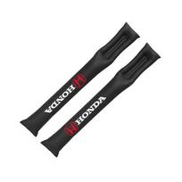 Automobilio sėdynės tarpas užpildas minkštas juostelės padas odinis automobilio stiliaus tarpiklis Honda civic accord fit jazz pilot CRV odyssey passport city black