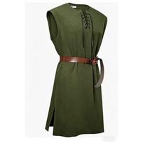 2026 Red Viking Tunic Medieval Armor Renaissance  Cosplay Costume L armijos žalia spalva
