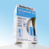 BetterU Vitamin D 1000 IU Oral Spray 1 pcs 15ml
