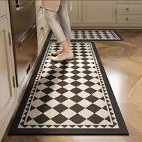 Neslystantys virtuvės kilimai svetainei Ilgas plotinis kilimas Virtuvės grindų kilimėlis Kilimai Įėjimo durų kilimėlis Namų dekoras Alfombra Tapis 50 x 80 cm 1pc