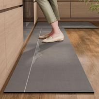 Neslystantys virtuvės kilimai svetainei Ilgas plotinis kilimas Virtuvės grindų kilimėlis Kilimai Įėjimo durų kilimėlis Namų dekoras Alfombra Tapis 40 x 60 cm 1pc skalūno mėlyna spalva
