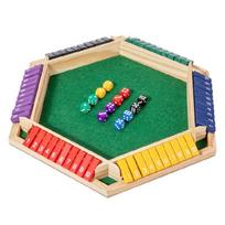 Double Sided Educational Wooden Flip Board Game Enhances Logical Thinking For Family Game Nights blue