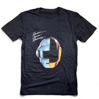 Daft Punk Random Access Memories Helmet Print Cotton TShirt Electronic Music Duo Unisex Short Sleeve Tee 4XL black
