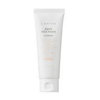 S.NATURE Aqua Rice Foam Cleanser 80ml white