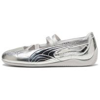 Puma Speedcat Ballet Comfortable Versatile Flat Mary Jane Shoes Unisex shoes Silver 408264-01 38.5