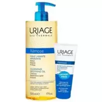Uriage Xémose Cleansing Soothing Oil + Anti-Itch Soothing Oil Balm 500 ml + 550 ml