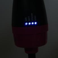 Electric Hair Dryer Brush Hot Air Brush Negative Ionic Salon Hair Styling Brush Hot Hair CombUS Plug 110V black