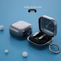 Samsung Galaxy Buds 4 Pro Protective Case Galaxy Buds 4 Pro Protective Case skaidri juoda spalva