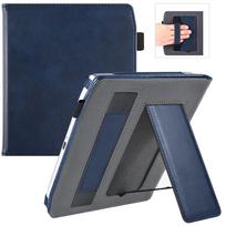 PU Case for Pocketbook Era/Era Color 7-inch foldable stand tamsiai mėlyna spalva