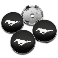 4Pc 56mm 60mm Car Wheel Center Hub Cap Rim Cover Logo Decal For Ford ST Fiesta Focus Mk2 3 4 BFHRE7 Edition Mondeo Fusion FOOSE Mustang