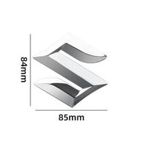 Skirta Suzuki Swift ALTO Automobilio Variklio Dangčiui Priekiniai Ir Galiniai Emblemos ABS Priekinės Grotelės Logotipas Bagažinės Dangčio Lipdukas Priedai gray
