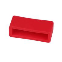 5 vnt. laikrodžio apyrankės lankelis, silikoninis pakaitinis kilpa, laikrodžio dirželio laikiklio laikiklio žiedas, 12–24 mm 24mm red