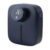 Wall-mounted Automatic Soap Dispenser Multifunctional Infrared Sensor LED Digital Display Touchless Foam USB Rechargeable mėlyna