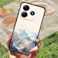 Dėl Xiaomi Redmi Note 14 5G dėklo Stilingas dangtelis Silikoninis telefono dėklas Dėl Redmi Note 14 5G Minkštas Fundas dėklas Apsauginis telefono korpusas Redmi Note 14 5G