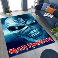 3D Geležinių Merginų Muzikos Grupės Meninis Kilimas-Takelis Miegamajam Svetainei Sofai Namų Durų Takelis Dekoras, Didelis Vaikams Neslystantis Grindų Takelis 40x60cm( 15x23in )