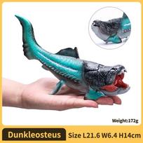Dinosaur Action Figures designed for Children - Realistic Prehistoric Creature Playthings  Instructive Enjoy Collection designed for Ages 3+ Present black