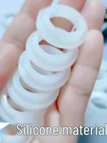 1-inch 6-Point Male-Female Silicone Gasket Seal for Water Purifier Pre-filter. 6-point Silicone T-Gasket 4 pcs gray