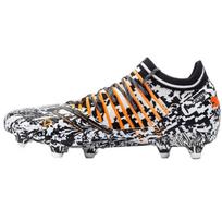 PUMA Future AG dirbtinės dangos FG kietos dangos atsparūs dilimui kvėpuojantys futbolo bateliai vyriški juodi balti oranžiniai 106785-01 44