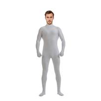 Y2K Suaugusiųjų Spandex Kūno Ilgio Glaudus Kombinezonas Zentai Kostiumas Bodysuit Helovino Kostiumas Moterims Vyrams Šokio Unitard Šventės Šokio Apranga Kids 150cm&Ninja Bodysuit šviesiai pilka spalva