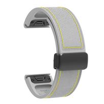 QuickFit 22mm 26mm Strap for Garmin Epix Gen 2 Silicone Band for Garmin Fenix 7 7X 6X 6 Pro 5X 5 Plus Enduro2 Bracelet Watchband For Forerunner 965 gray