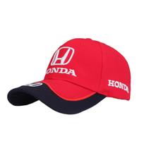 Car Logo Baseball Caps For Honda Civic Accord CRV Hrv Jazz Mugen Pilot Type R S Outdoor Adjustable Casual Hats Sunscreen Hat red