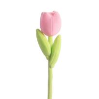 Cute Colorful Plant Plush Toys Lifelike Tulip Sunflower Stuffed Doll Soft Flower Kids Boys Girls Birthday Valentine'S Day Gift 30cm beige