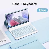 Keyboard Case For iPad mini 7th 6th Generation for iPad mini 7 A17 Pro Mini 6 8.3 inch Magnetically Keyboard Pencil Holder Russian gray
